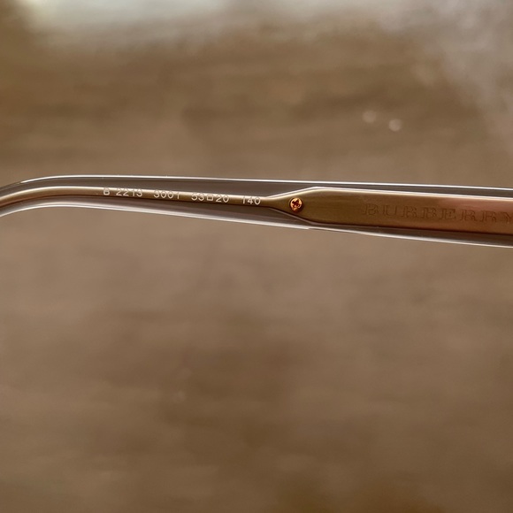 Burberry eyeglasses. Made in Italy b 2213 3001 53 20 140 - Picture 7 of 11